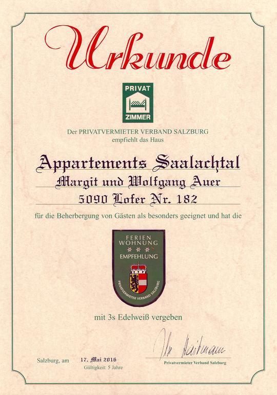 Apartments Saalachtal Lofer Kültér fotó